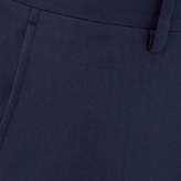 Thumbnail for your product : River Island Mens Navy herringbone tailored suit trousers