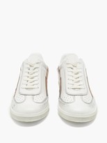 Thumbnail for your product : Isabel Marant Bryce Lightening-applique Leather Trainers - Red White