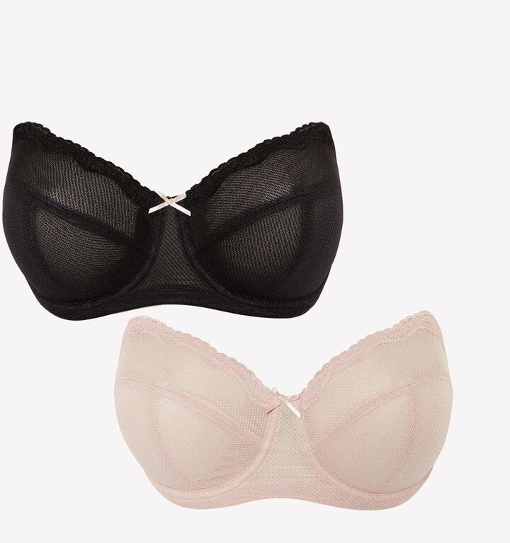 Plusexy Strapless Push Up Bombshell Bra with Clear Straps