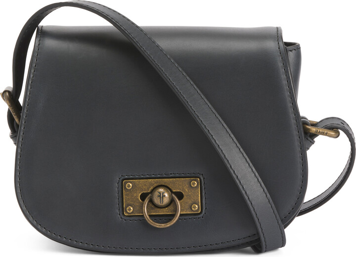 Frye Leather Large Farrah Saddle Crossbody ShopStyle Shoulder Bags