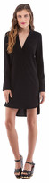 Thumbnail for your product : Cynthia Vincent Wide Placket Shirt Dress