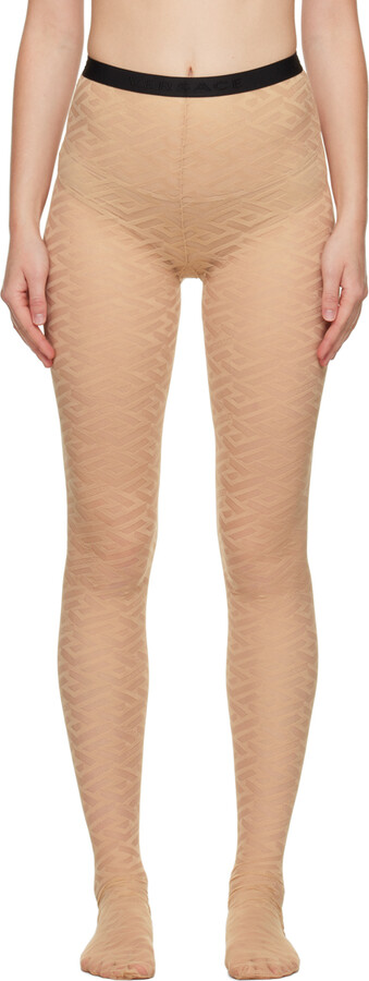 Ashley Williams SSENSE Exclusive White All Over Cats Print Tights -  ShopStyle Hosiery