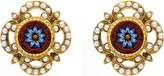 Thumbnail for your product : Ben-Amun 24k Gold-Plated Clip-On Earrings with Pearls