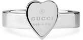 Thumbnail for your product : Gucci Heart ring with trademark