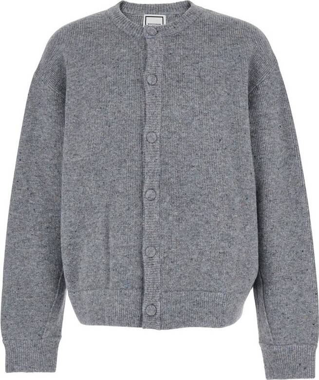 Wooyoungmi Logo Crewneck Cardigan