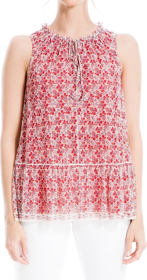max studio sleeveless top