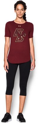 Under Armour Women's Boston College Charged Cotton® Short Sleeve T-Shirt