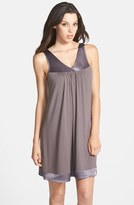 Thumbnail for your product : Midnight by Carole Hochman Satin Detail Chemise