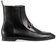 gucci jordaan leather ankle boot