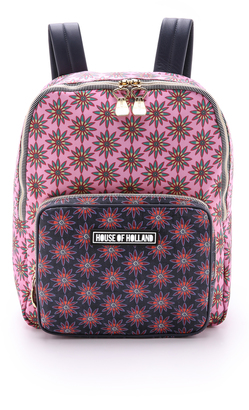 House of Holland Floral Backpack