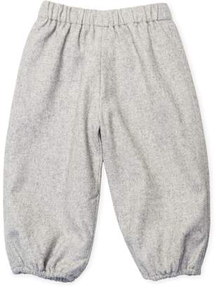 Baby CZ Tweed Bubble Pants - Grey, Size 3-6m