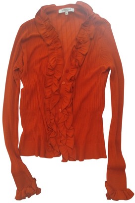 Anne Fontaine Orange Cotton Top for Women