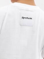Thumbnail for your product : Reebok x Victoria Beckham Logo-print Cotton-jersey T-shirt - White