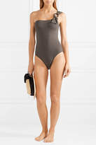 Thumbnail for your product : Eres Studio Cliché One-shoulder Embellished Swimsuit
