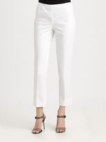 Thumbnail for your product : Lafayette 148 New York Cropped Bleecker Metropolitan Stretch Pants