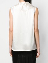 Thumbnail for your product : Chanel Pre Owned 1980 Pleated Panel Blouse