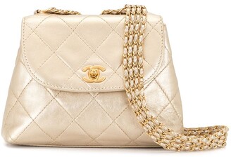 Chanel Pre Owned 1997 Diamond Quilted Multi-Strap Shoulder Bag