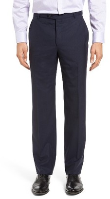 Hickey Freeman Men's Beacon Classic Fit Check Wool Suit