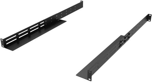 SOYE 1U Universal Rack Mount Rails- 4-Post Server Rack Shelf Rail 16-29 inches Adjustable Depth for APC HP IBM DELL Compaq