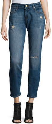 DL1961 Premium Denim Skinny Distressed Denim Jeans, Kahlo Blue