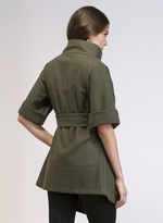 Thumbnail for your product : Isabella Oliver Belted Wrap Maternity Jacket