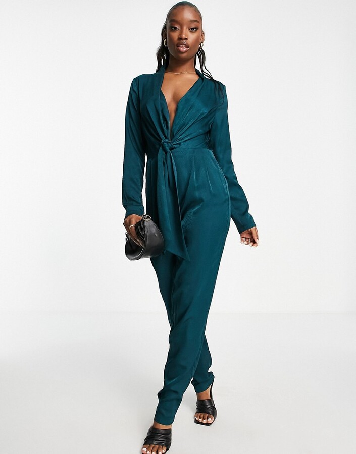 Emerald Green Jumpsuit | Shop the world's largest collection of fashion |  ShopStyle