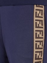 Thumbnail for your product : Fendi FF motif panelled track pants