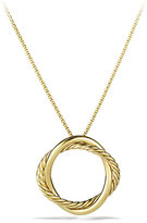 Thumbnail for your product : David Yurman Infinity Small Pendant Necklace in Gold