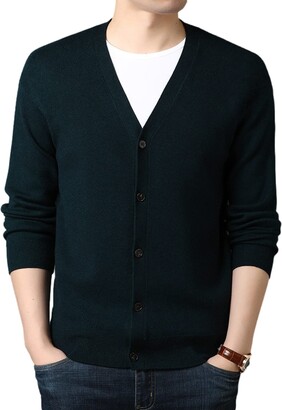 mens soft cardigan