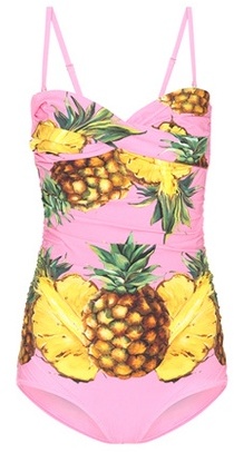 Dolce & Gabbana Pineapple printed swimsuit
