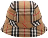 Thumbnail for your product : Burberry Check Cotton Bucket Hat