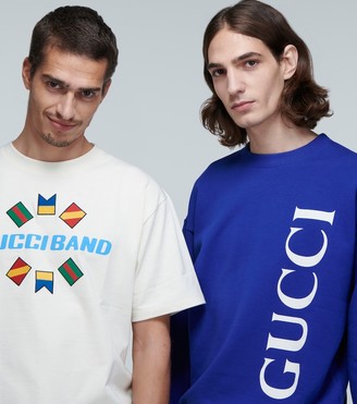 Gucci Band oversized printed T-shirt