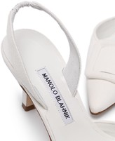 Thumbnail for your product : Manolo Blahnik Maysli 70mm buckle slingback pumps