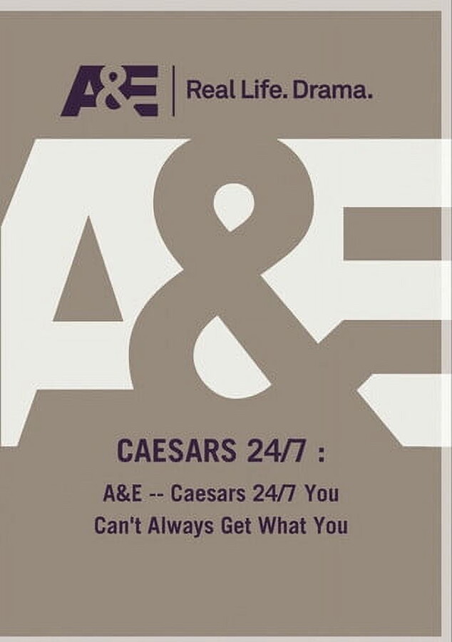 Lionsgate Home Entertainment A&E - Caesars 24/7 You Can't Always Get What You (DVD), A&E, Documentary