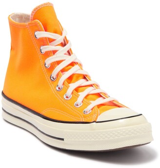orange converse shoes