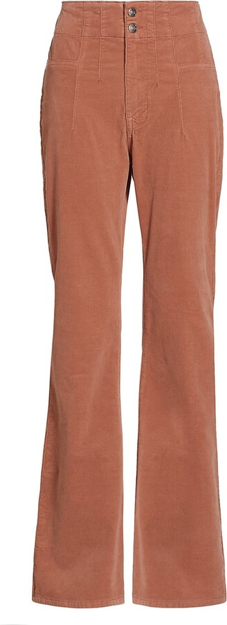 7 For All Mankind Flared Corduroy Trousers - Farfetch