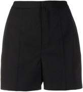 high waisted cloth shorts