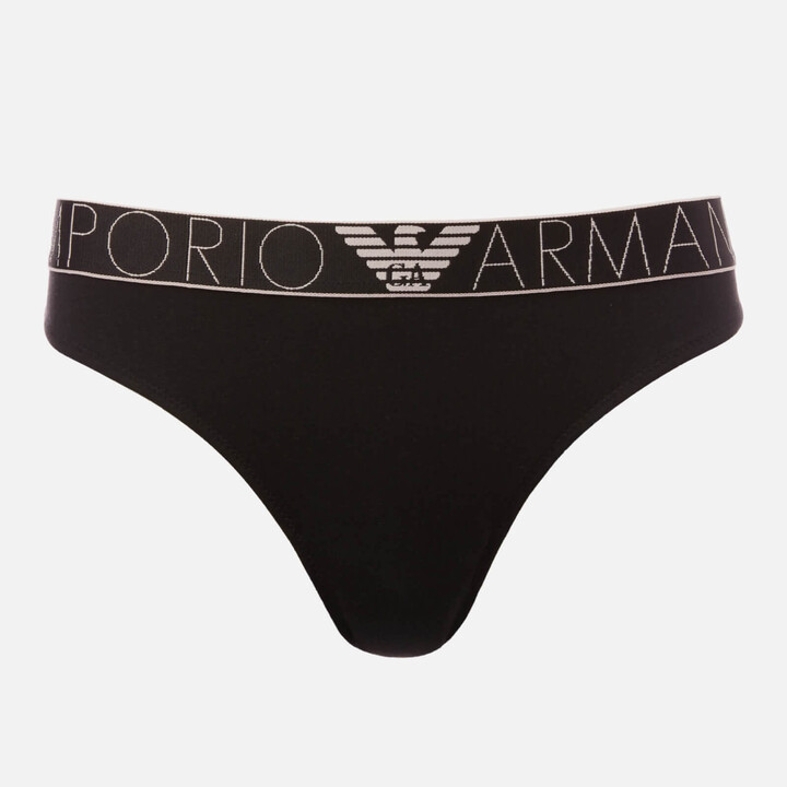 Emporio ArmaniEmporio Armani Underwear Brazilian Brief Iconic Logoband Court Femme Marque  