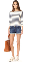Thumbnail for your product : Frame Le Cutoff Cuff Shorts