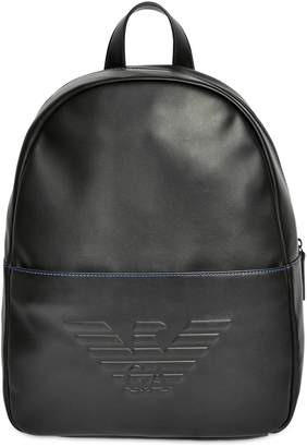 Emporio Armani Faux Leather Backpack