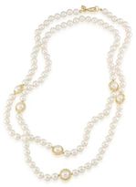 Thumbnail for your product : Carolee Roman Rendezvous Pearl Chanel Necklace