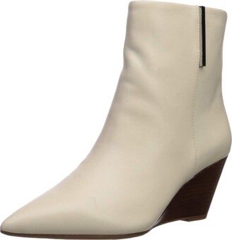 franco sarto white booties