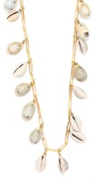 Thumbnail for your product : Timeless Pearly Shell And Gold-plated Chain Necklace - White