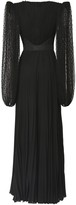Thumbnail for your product : Givenchy Pleated Tulle & Silk Georgette Dress