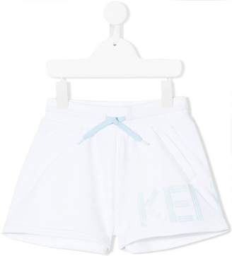 Kenzo Kids logo print shorts
