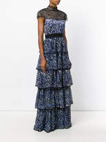 Thumbnail for your product : Alice + Olivia printed tiered dress
