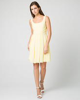 Thumbnail for your product : Le Château Chiffon Fit & Flare Dress