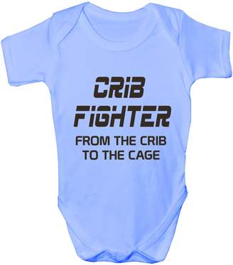 Print4u Crib Fighter ~ UFC/MMA ~~Baby Onesie 3-6