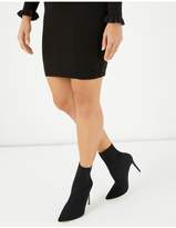 Thumbnail for your product : Next Lipsy Lace Sweetheart Long Sleeves Mini Skater Dress - 4