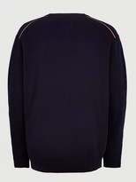 Thumbnail for your product : Tommy Hilfiger Big & TallHoneycomb Knitted Jumper - Navy